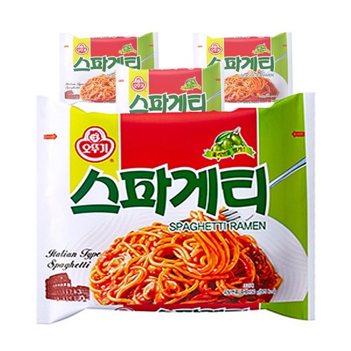 오뚜기 스파게티 봉지라면, 600g, 1개