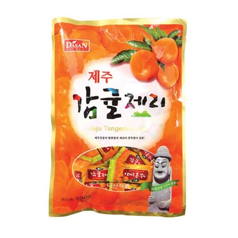 다산식품 제주감귤제리, 300g, 1개