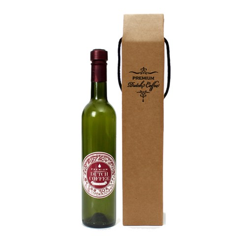 병도매닷컴 녹색 와인 스크류 500ml 2C 더치커피병 패키지 35개입, LB3, 1세트