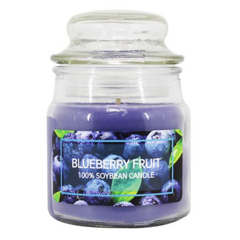 더허브샵 소이캔들 자캔들타입 90g, 블루베리프룻, 1개
