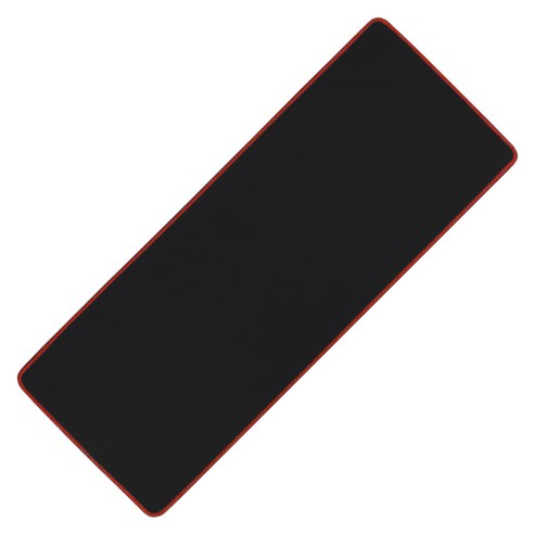 아이크라운 초대형 마우스패드 ICR-LPD80, 블랙 + 레드, 1개