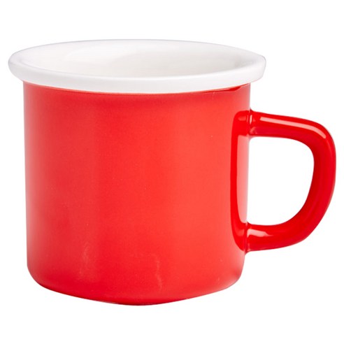 오슬로 멜로우 머그 350ml, 레드, 1개