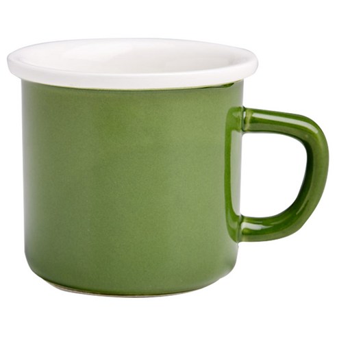 오슬로 멜로우 머그 350ml, 그린, 1개