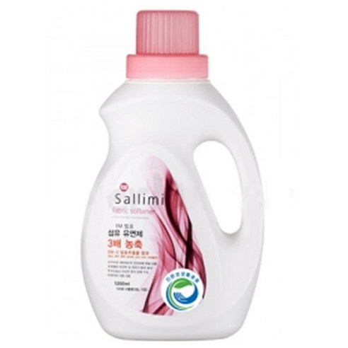 살리미 EM발효 3배 농축 섬유유연제, 1L, 1개