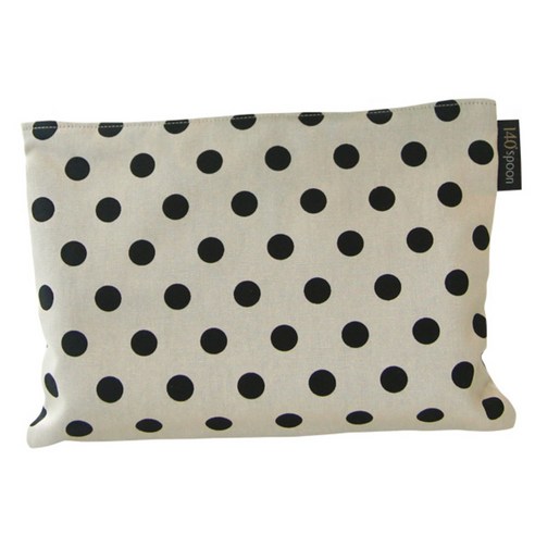 140스푼 Lovely Dot Cream 패브릭 파우치 Small, 1개