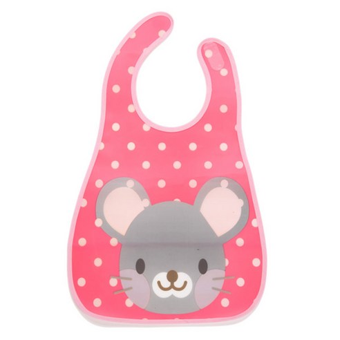 캥커루주머니 이유식 방수턱받이, A 고양이, 1개