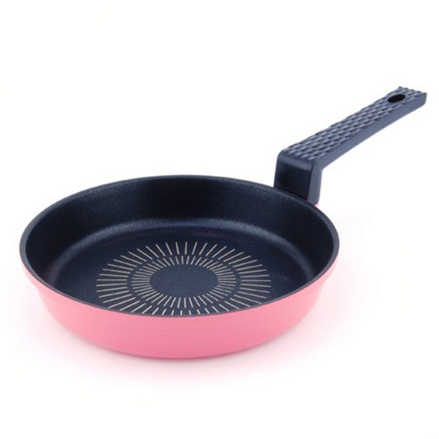 키친아트 국산 본 핑크 에그팬, 16cm, 1개