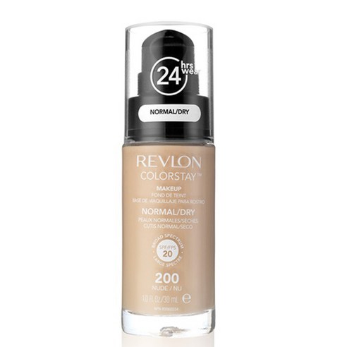 레브론 컬러스테이 메이크업 파운데이션 중건성용 30ml, 200 누드, 1개