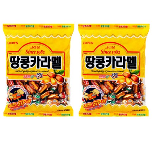 크라운 땅콩카라멜