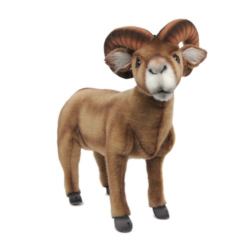 한사토이 동물인형 3587 큰뿔양3 Big Horn, 39cm, 갈색