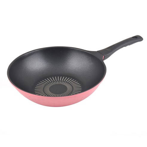 키친아트 본 핑크 궁중팬, 28cm, 1개