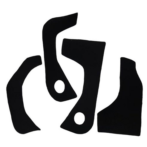 차마루 베이직 도어커버, 기아 (레이), 블랙