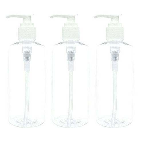 병도매닷컴 DTB300 디스펜서 + 캡, 투명 + 흰색, 3개