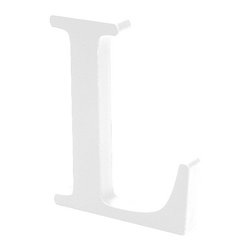 쿠 홈 인테리어 소품 아크릴 스텐딩 이니셜 02, L (투명)
