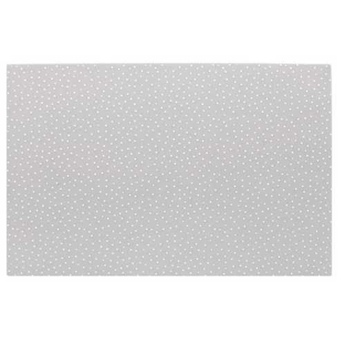 포터리어 실리콘 테이블매트 도트, 그레이, 43 x 28.4 cm