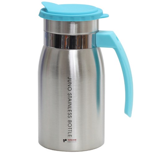 키친아트 주노 스테인레스 냉장고물병, 혼합 색상, 1100ml, 1개