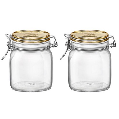 보르미올리 피도 메탈릭 자 유리저장병 골드, 750ml, 2개입