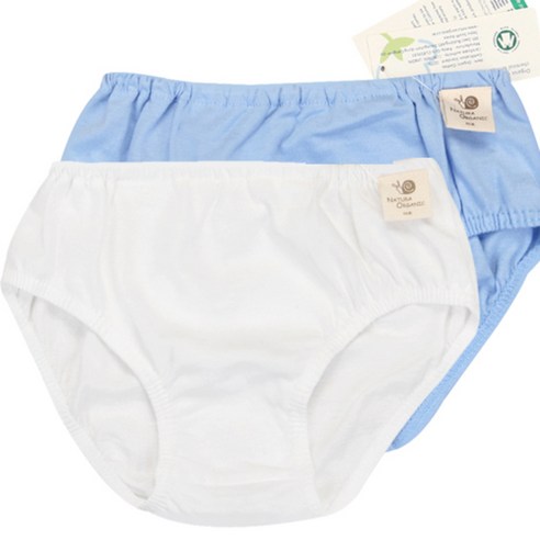 네츄라오가닉 오가닉코튼 유아 아동 팬티 2종 세트