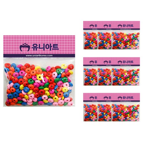 유니아트 2000 모양비즈, 37번, 10개입