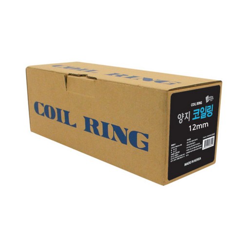 양지사 제본 코일링 1kg, 12mm, 투명