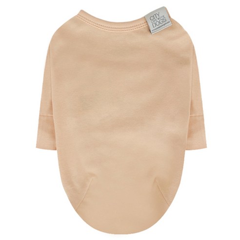 퍼피엔젤 반려동물용 데일리 7부소매 티셔츠, 370 Orange