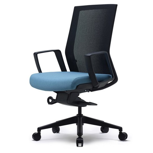 베스툴 사무 학생용 메쉬의자 S27G210M, 블루