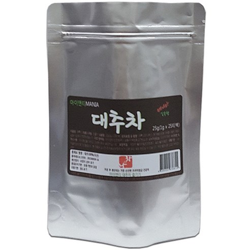 아이앤티 대추차, 1g, 25개입, 1개