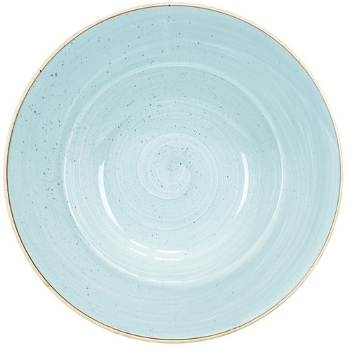 처칠 스톤캐스트 와이드 림 볼 라지 28cm, 덕 에그 블루, 1개