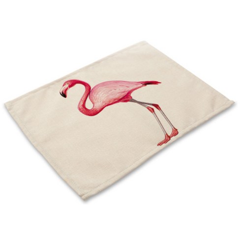 비케이 플라밍고 식탁매트, 13, 가로 42cm x 세로 32cm