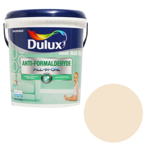 듀럭스 안티 포름알데히드 올인원 페인트 1L, Gold Hint