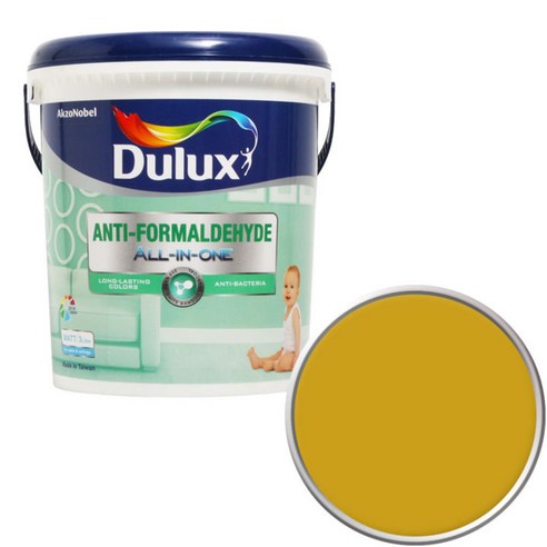 듀럭스 안티 포름알데히드 페인트1L, Byzantine Gold