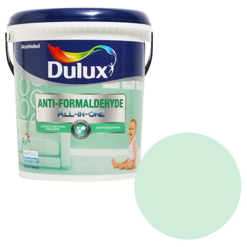 듀럭스 안티포름알데히드 올인원 페인트 1L, Soft Mint