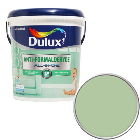 듀럭스 안티 포름알데히드 올인원 페인트1L, Green Tea