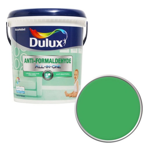 듀럭스 안티 포름알데히드 올인원 페인트1L, Ogre Green