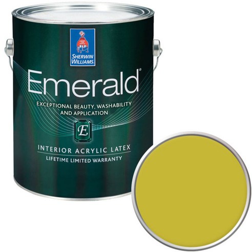 셔윈윌리암스 에메랄드 페인트 1L, SW6918 Humorous Green