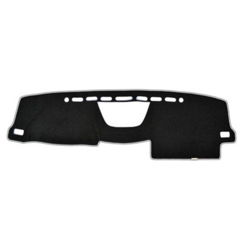 블루코드 벨벳 자동차 대쉬보드 커버 + 더스트백, 쌍용 렉스턴W, 매트 블랙 + 화이트