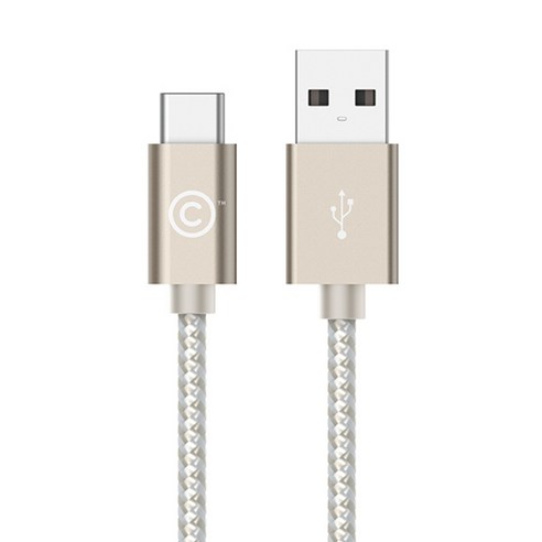 랩씨 USB C타입 충전 케이블 A.L 1.2m, 샴페인 골드, 1개