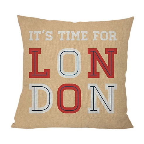비케이 I LOVE LONDON 쿠션커버, 22