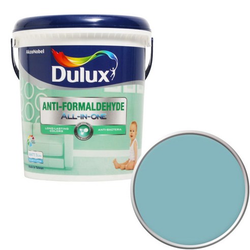 듀럭스 안티 포름알데히드 페인트1L, Blue Niche