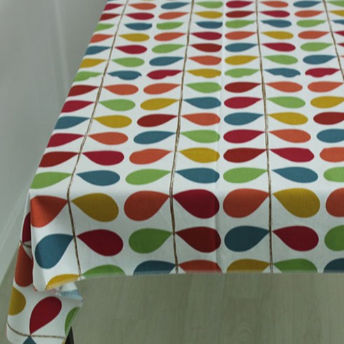 노랜드 풍선 테이블 커버, 레드, 110 x 110 cm