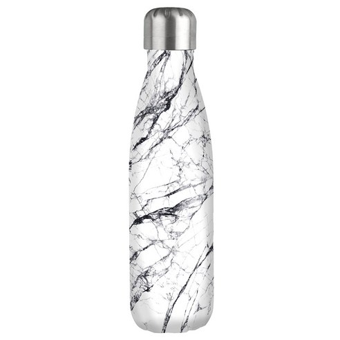 Steely 보온 물병, 대리석 패턴, 500ml