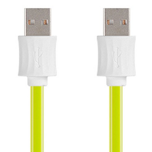 칼론 5핀 양면인식 USB 충전케이블 BS-CD04, BS-CD04(라임), 2개입