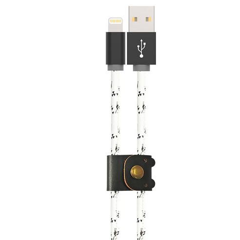 바나다 유니크 레더 라이트닝 케이블, BND8PUL 루, 1개