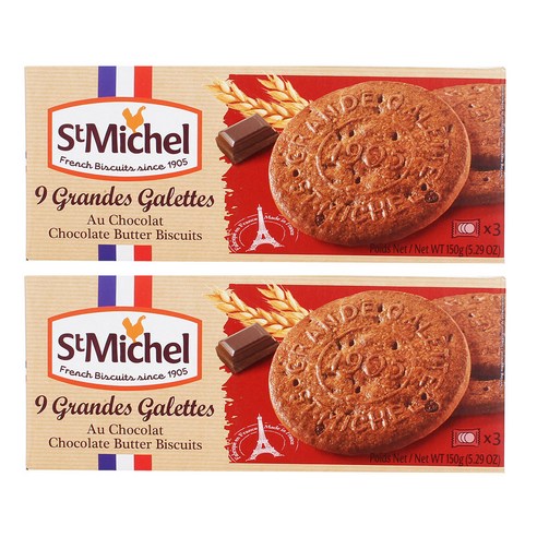 생미쉘 그란데 초코 갈라떼 비스켓, 150g, 2개입