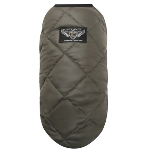 퍼피엔젤 강아지 MAC 데일리 패딩 VEST 3, 863 Green