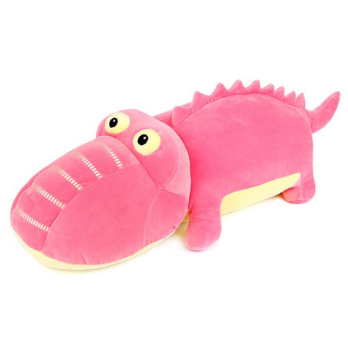 누리토이즈 왕눈이 악어 봉제 인형 중형, 핑크(Pink), 핑크(Pink),80cm