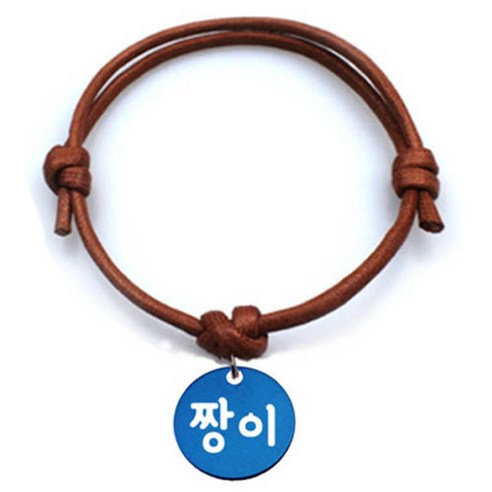 펫츠룩 반려동물 굿모닝 카라멜 목걸이S 원형블루S, 짱이, 1개