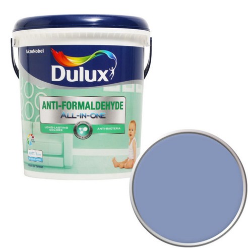 듀럭스 안티 포름알데히드 올인원 페인트1L, Basin Street Blue