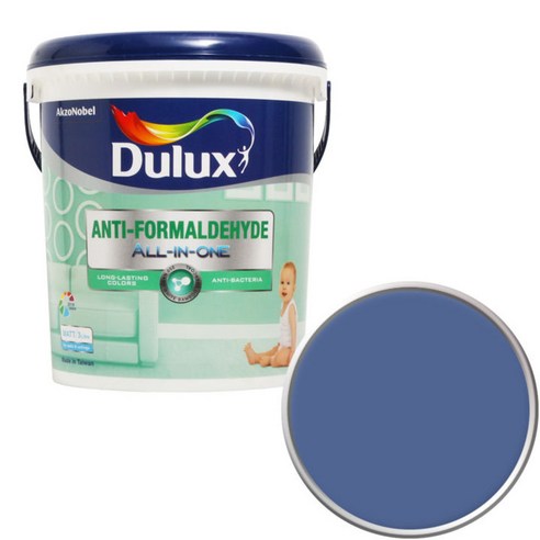 듀럭스 안티 포름알데히드 올인원 페인트1L, Powerfull Plum