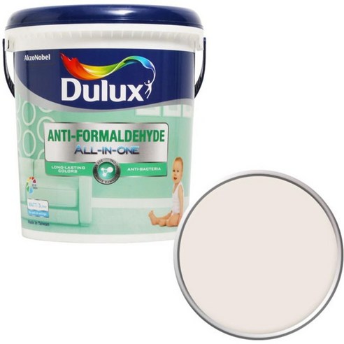 듀럭스 안티 포름알데히드 올인원 페인트 1L, Spanish White